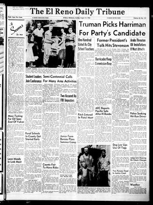 The El Reno Daily Tribune (El Reno, Okla.), Vol. 65, No. 141, Ed. 1 Sunday, August 12, 1956