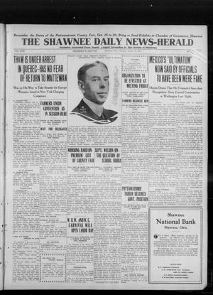 The Shawnee Daily News-Herald (Shawnee, Okla.), Vol. 17, No. 305, Ed. 1 Tuesday, August 19, 1913