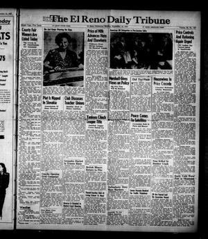 Primary view of object titled 'The El Reno Daily Tribune (El Reno, Okla.), Vol. 56, No. 167, Ed. 1 Monday, September 15, 1947'.