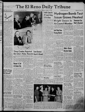 Primary view of object titled 'The El Reno Daily Tribune (El Reno, Okla.), Vol. 65, No. 197, Ed. 1 Wednesday, October 17, 1956'.