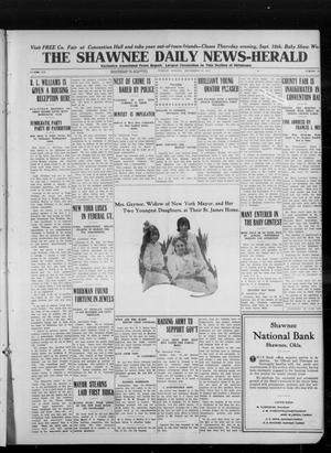 The Shawnee Daily News-Herald (Shawnee, Okla.), Vol. 19, No. 14, Ed. 1 Tuesday, September 16, 1913