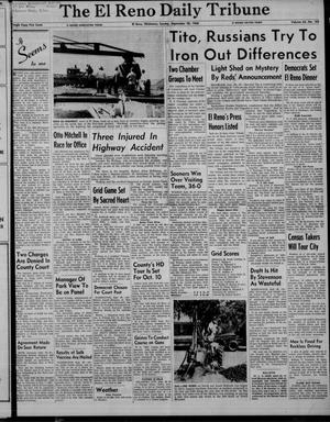 The El Reno Daily Tribune (El Reno, Okla.), Vol. 65, No. 182, Ed. 1 Sunday, September 30, 1956