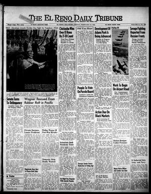 Primary view of object titled 'The El Reno Daily Tribune (El Reno, Okla.), Vol. 51, No. 296, Ed. 1 Friday, February 12, 1943'.