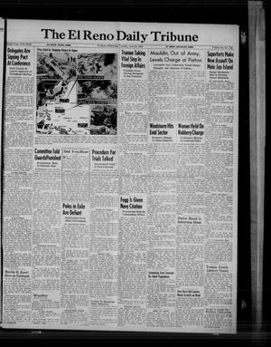 Primary view of object titled 'The El Reno Daily Tribune (El Reno, Okla.), Vol. 54, No. 101, Ed. 1 Tuesday, June 26, 1945'.