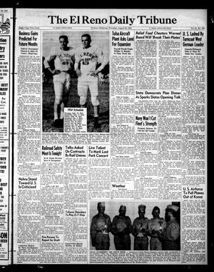 Primary view of object titled 'The El Reno Daily Tribune (El Reno, Okla.), Vol. 63, No. 154, Ed. 1 Thursday, August 26, 1954'.