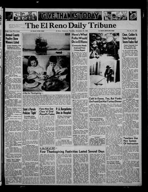 The El Reno Daily Tribune (El Reno, Okla.), Vol. 61, No. 231, Ed. 1 Thursday, November 27, 1952