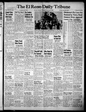 The El Reno Daily Tribune (El Reno, Okla.), Vol. 58, No. 179, Ed. 1 Wednesday, September 28, 1949