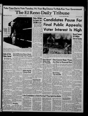 Primary view of object titled 'The El Reno Daily Tribune (El Reno, Okla.), Vol. 61, No. 210, Ed. 1 Monday, November 3, 1952'.