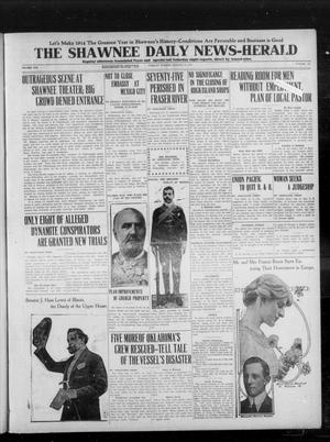 The Shawnee Daily News-Herald (Shawnee, Okla.), Vol. 19, No. 102, Ed. 1 Tuesday, January 6, 1914