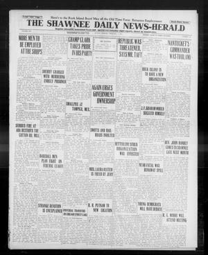 The Shawnee Daily News-Herald (Shawnee, Okla.), Vol. 19, No. 121, Ed. 1 Sunday, February 1, 1914