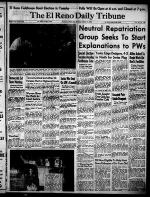 The El Reno Daily Tribune (El Reno, Okla.), Vol. 62, No. 186, Ed. 1 Monday, October 5, 1953