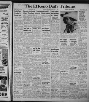 Primary view of object titled 'The El Reno Daily Tribune (El Reno, Okla.), Vol. 58, No. 109, Ed. 1 Thursday, July 7, 1949'.
