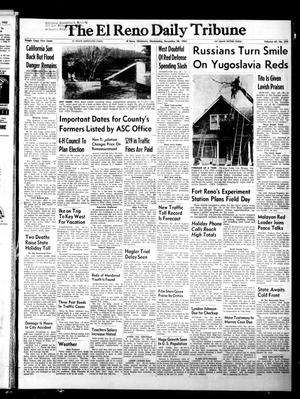 Primary view of object titled 'The El Reno Daily Tribune (El Reno, Okla.), Vol. 64, No. 256, Ed. 1 Wednesday, December 28, 1955'.