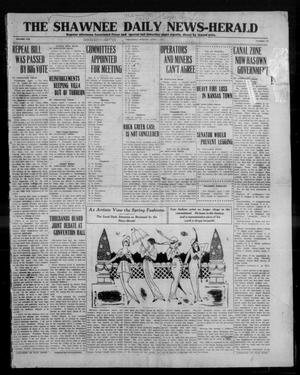 The Shawnee Daily News-Herald (Shawnee, Okla.), Vol. 19, No. 174, Ed. 1 Wednesday, April 1, 1914