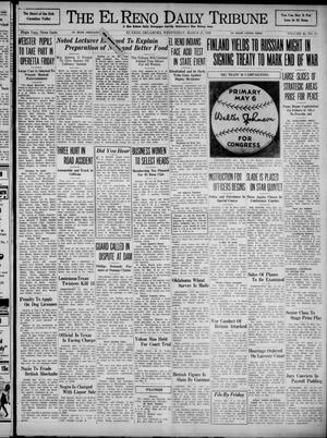 The El Reno Daily Tribune (El Reno, Okla.), Vol. 49, No. 11, Ed. 1 Wednesday, March 13, 1940