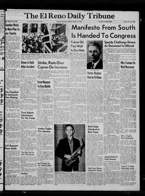 The El Reno Daily Tribune (El Reno, Okla.), Vol. 64, No. 320, Ed. 1 Monday, March 12, 1956