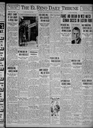 The El Reno Daily Tribune (El Reno, Okla.), Vol. 48, No. 173, Ed. 1 Friday, September 15, 1939