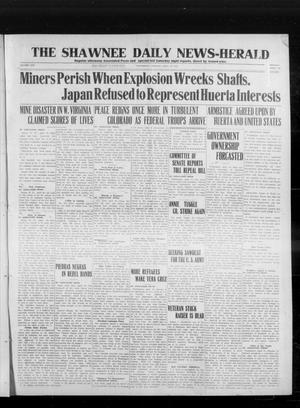 The Shawnee Daily News-Herald (Shawnee, Okla.), Vol. 19, No. 199, Ed. 1 Wednesday, April 29, 1914