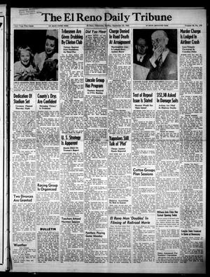 Primary view of object titled 'The El Reno Daily Tribune (El Reno, Okla.), Vol. 58, No. 176, Ed. 1 Sunday, September 25, 1949'.