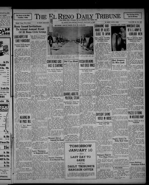 Primary view of object titled 'The El Reno Daily Tribune (El Reno, Okla.), Vol. 50, No. 267, Ed. 1 Friday, January 9, 1942'.