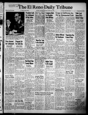 Primary view of object titled 'The El Reno Daily Tribune (El Reno, Okla.), Vol. 58, No. 198, Ed. 1 Thursday, October 20, 1949'.