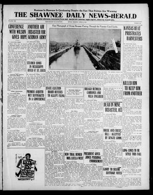 The Shawnee Daily News-Herald (Shawnee, Okla.), Vol. 19, No. 244, Ed. 1 Sunday, June 21, 1914