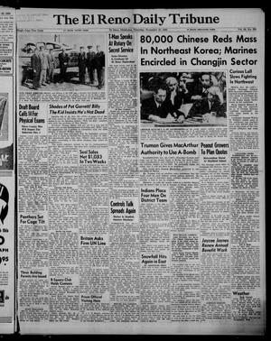 The El Reno Daily Tribune (El Reno, Okla.), Vol. 59, No. 235, Ed. 1 Thursday, November 30, 1950