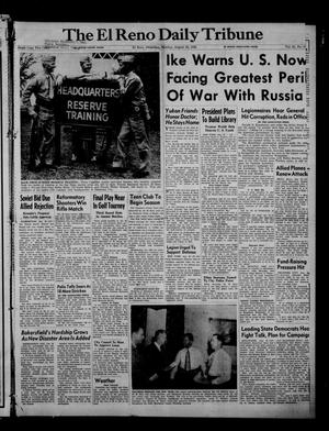 Primary view of object titled 'The El Reno Daily Tribune (El Reno, Okla.), Vol. 61, No. 151, Ed. 1 Monday, August 25, 1952'.