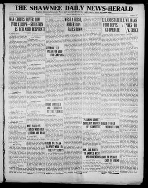The Shawnee Daily News-Herald (Shawnee, Okla.), Vol. 19, No. 274, Ed. 1 Sunday, July 26, 1914