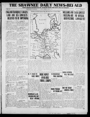The Shawnee Daily News-Herald (Shawnee, Okla.), Vol. 19, No. 286, Ed. 1 Sunday, August 9, 1914