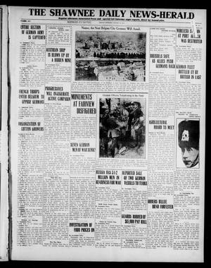 The Shawnee Daily News-Herald (Shawnee, Okla.), Vol. 19, No. 291, Ed. 1 Friday, August 14, 1914