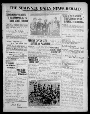 The Shawnee Daily News-Herald (Shawnee, Okla.), Vol. 19, No. 306, Ed. 1 Tuesday, September 1, 1914