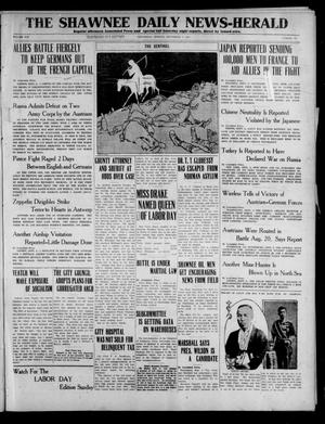 The Shawnee Daily News-Herald (Shawnee, Okla.), Vol. 19, No. 307, Ed. 1 Wednesday, September 2, 1914