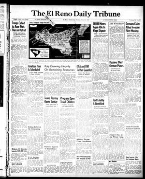 The El Reno Daily Tribune (El Reno, Okla.), Vol. 52, No. 97, Ed. 1 Monday, June 21, 1943