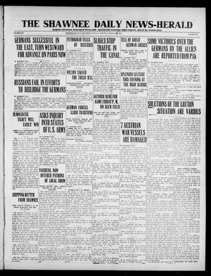 The Shawnee Daily News-Herald (Shawnee, Okla.), Vol. 19, No. 343, Ed. 1 Thursday, October 15, 1914
