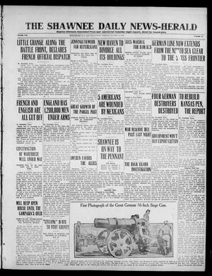 The Shawnee Daily News-Herald (Shawnee, Okla.), Vol. 19, No. 345, Ed. 1 Sunday, October 18, 1914