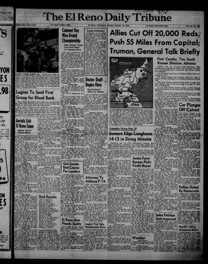 Primary view of object titled 'The El Reno Daily Tribune (El Reno, Okla.), Vol. 59, No. 195, Ed. 1 Sunday, October 15, 1950'.