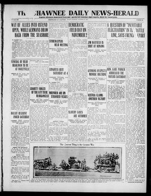 The Shawnee Daily News-Herald (Shawnee, Okla.), Vol. 19, No. 351, Ed. 1 Sunday, October 25, 1914