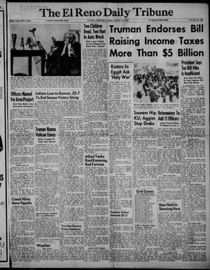The El Reno Daily Tribune (El Reno, Okla.), Vol. 60, No. 198, Ed. 1 Sunday, October 21, 1951
