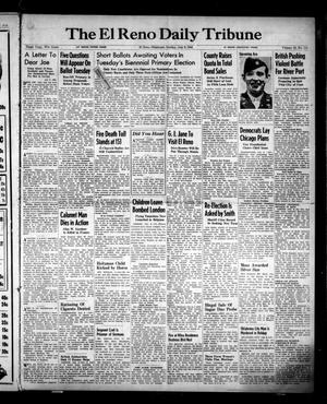 Primary view of object titled 'The El Reno Daily Tribune (El Reno, Okla.), Vol. 53, No. 111, Ed. 1 Sunday, July 9, 1944'.