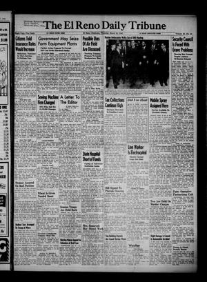 Primary view of object titled 'The El Reno Daily Tribune (El Reno, Okla.), Vol. 55, No. 24, Ed. 1 Thursday, March 28, 1946'.
