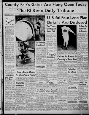 Primary view of object titled 'The El Reno Daily Tribune (El Reno, Okla.), Vol. 65, No. 167, Ed. 1 Wednesday, September 12, 1956'.