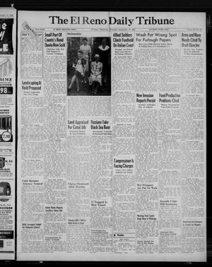 Primary view of object titled 'The El Reno Daily Tribune (El Reno, Okla.), Vol. 52, No. 170, Ed. 1 Thursday, September 16, 1943'.