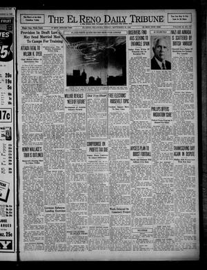 Primary view of object titled 'The El Reno Daily Tribune (El Reno, Okla.), Vol. 49, No. 175, Ed. 1 Friday, September 20, 1940'.