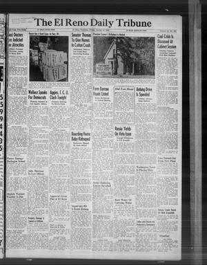 The El Reno Daily Tribune (El Reno, Okla.), Vol. 55, No. 204, Ed. 1 Friday, October 25, 1946