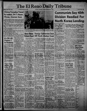 The El Reno Daily Tribune (El Reno, Okla.), Vol. 60, No. 180, Ed. 1 Sunday, September 30, 1951