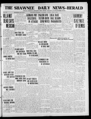 The Shawnee Daily News-Herald (Shawnee, Okla.), Vol. 21, No. 259, Ed. 1 Wednesday, April 12, 1916