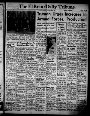 The El Reno Daily Tribune (El Reno, Okla.), Vol. 60, No. 122, Ed. 1 Monday, July 23, 1951