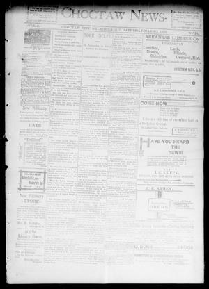 Choctaw News. (Choctaw City, Okla. Terr.), Vol. 2, No. 14, Ed. 1 Saturday, March 30, 1895
