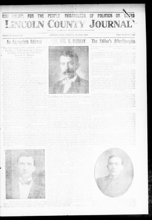 Lincoln County Journal (Stroud, Okla.), Vol. 5, No. 13, Ed. 1 Friday, June 10, 1910